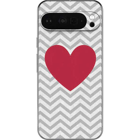 Chevron Heart Pixel 9 Pro XL Skin